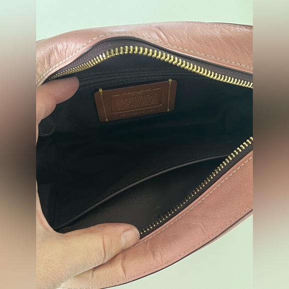 Coach Gradient Pink and Gold Crossbody Bag - Picture 14 of 16